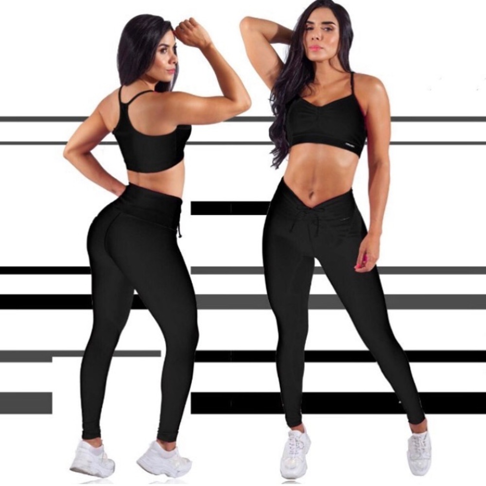 Norvifit Front Scrunch Leggings Set
